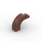 Brick Arch 1 x 3 x 2 Curved Top #92903 Reddish Brown 1000 pieces