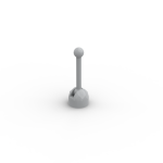 Lever Small Base with Grey Lever #73587 10 pieces