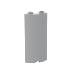Cylinder Quarter 2 x 2 x 5 (Wall) #30987