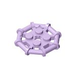 Plate Special 2 x 2 with Bar Frame Octagonal, Reinforced, Completely Round Studs #75937  Lavender 1 KG
