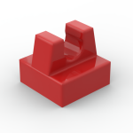 Tile Special 1 x 1 with Clip and Straight Tips #2555 Red 1000 pieces