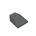 Slope 45 2 x 2 Double Convex Corner #3045 Dark Bluish Gray 500 pieces