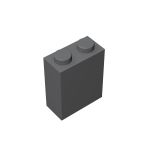 Brick 1 x 2 x 2 #3245 Dark Bluish Gray 1 KG