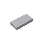 Tile 1 x 2 (Undetermined Type) #3069 Light Bluish Gray 1000 pieces
