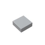 Flat Tile 1 x 1 #3070 Light Bluish Gray 1KG