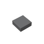 Flat Tile 1 x 1 #3070 Dark Bluish Gray 1KG