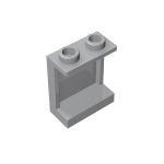 Panel 1 x 2 x 2 With Side Supports - Hollow Studs #87552 Light Bluish Gray 10 pieces