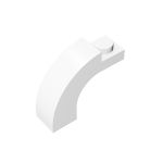 Brick Arch 1 x 3 x 2 Curved Top #92903 White 10 pieces