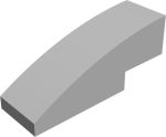 Slope Curved 3 x 1 No Studs #50950