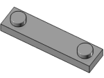 Plate Special 1 x 4 with 2 Studs #92593