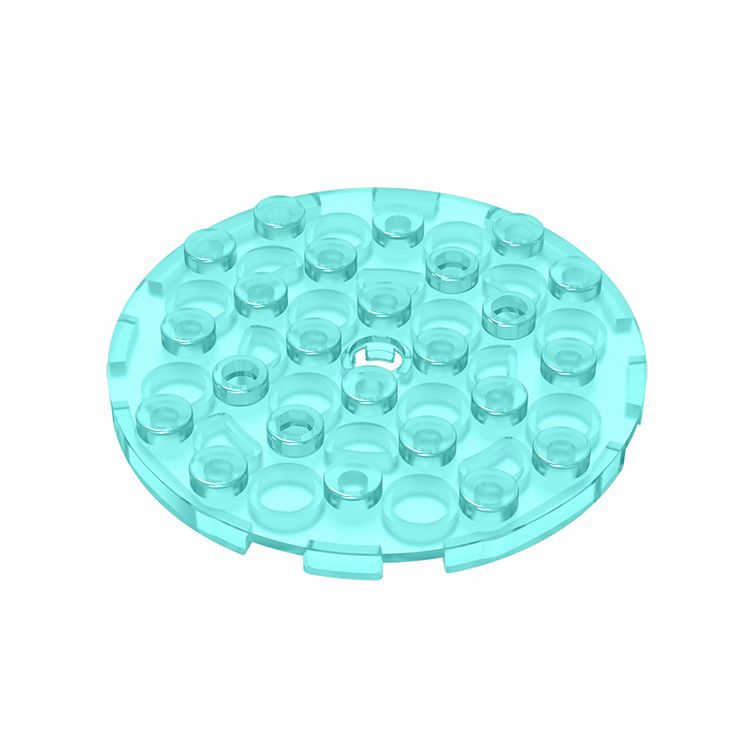 LEGO Compatible Parts Plate Round 6 x 6 with Hole 11213