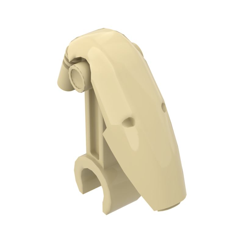 Minifig Head Special with Clip Mechanical Battle Droid 30378