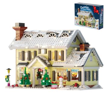 Christmas House with Lights + Christmas Vibe Parts