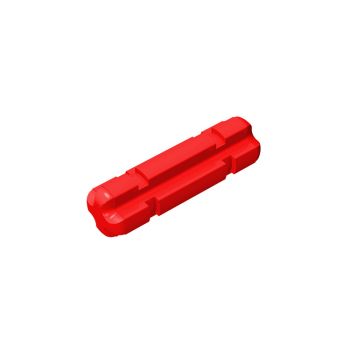 Technic Axle 2 Notched #32062 Red Premium Bulk 1KG