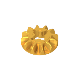 LEGO Compatible Parts - Technic Gear 12 Tooth Bevel #6589