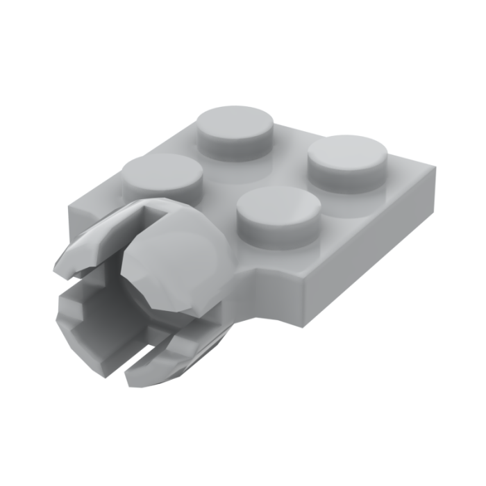Plate Special 2 x 2 with Towball Socket Short 4 Slots 3730