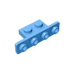 Bracket 1 x 2 - 1 x 4 - Rounded Corners #10201 