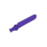 Technic Rotor Blade Small with Axle and Pin Connector End #99012 Gobricks Dark Purple