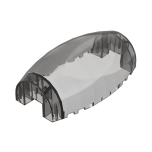 Windscreen 10 x 6 x 3 Bubble Canopy Double Tapered with Square Front Cutout #10312