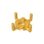 Plate Round 2 x 2 with Pin Hole and 4 Arms Up #98284 