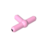 Pneumatic T-Piece (T Bar) #4697 Gobricks Bright Pink