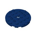 Plate Round 6 x 6 with Hole #11213 Dark Blue