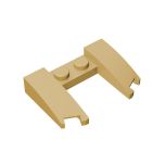 Wedge Curved 3 x 4 x 2/3 Cutout #11291 
