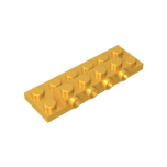 Plate Special 2 x 6 x 2/3 - Four Studs on Side #87609