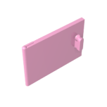 Cupboard 2 x 3 x 2 Door #4533 Bright Pink Gobricks