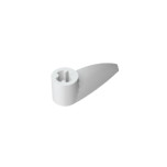 Technic Tooth 1 x 3 with Axle Hole - Rounded Underside #41669 