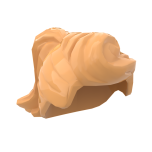 Minifig Hair Ponytail and Fringe #13785