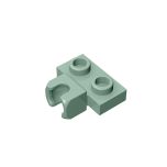 Plate, Modified 1 x 2 with Small Tow Ball Socket on Side #14704 Sand Green
