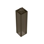 Brick 1 x 1 x 3 #14716 Trans-Black