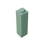 Brick 1 x 1 x 3 #14716 Sand Green