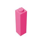 Brick 1 x 1 x 3 #14716 Dark Pink