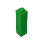 Brick 1 x 1 x 3 #14716 Green