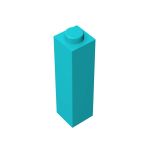 Brick 1 x 1 x 3 #14716 Medium Azure