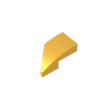 Slope Curved 2 x 1 with Stud Notch Right #29119 