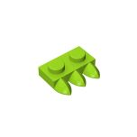 Plate Special 1 x 2 with Three Teeth [Tri-Tooth] #15208