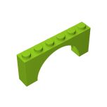 Brick Arch 1 x 6 x 2 - Thin Top without Reinforced Underside - New Version #15254 