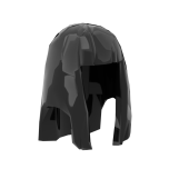 Minifig Hair Long Straight with Bangs - Rubber #17346