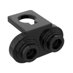 Minifig Neckwear Bracket with 2 Back Studs #18986