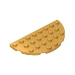 1/2 CIRCLE PLATE 4X8 #22888 Pearl Gold