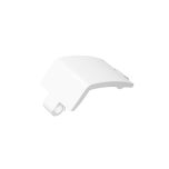 Technic Panel Curved and Bent 6 x 3 #24116 White