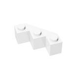Wedge 3 x 3 Facet #2462 White