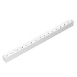 Brick 1 x 16 #2465 White