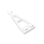 Plate Special 1 x 2 with Long Towball #2508 White