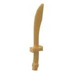 Weapon Sword / Saber with Curved Blade and Hilt #25111