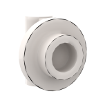 Plate Round 1 x 1 with Open Stud and Bar on Underside #25893