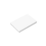 Flat Tile 2 x 3 #26603 White Gobricks